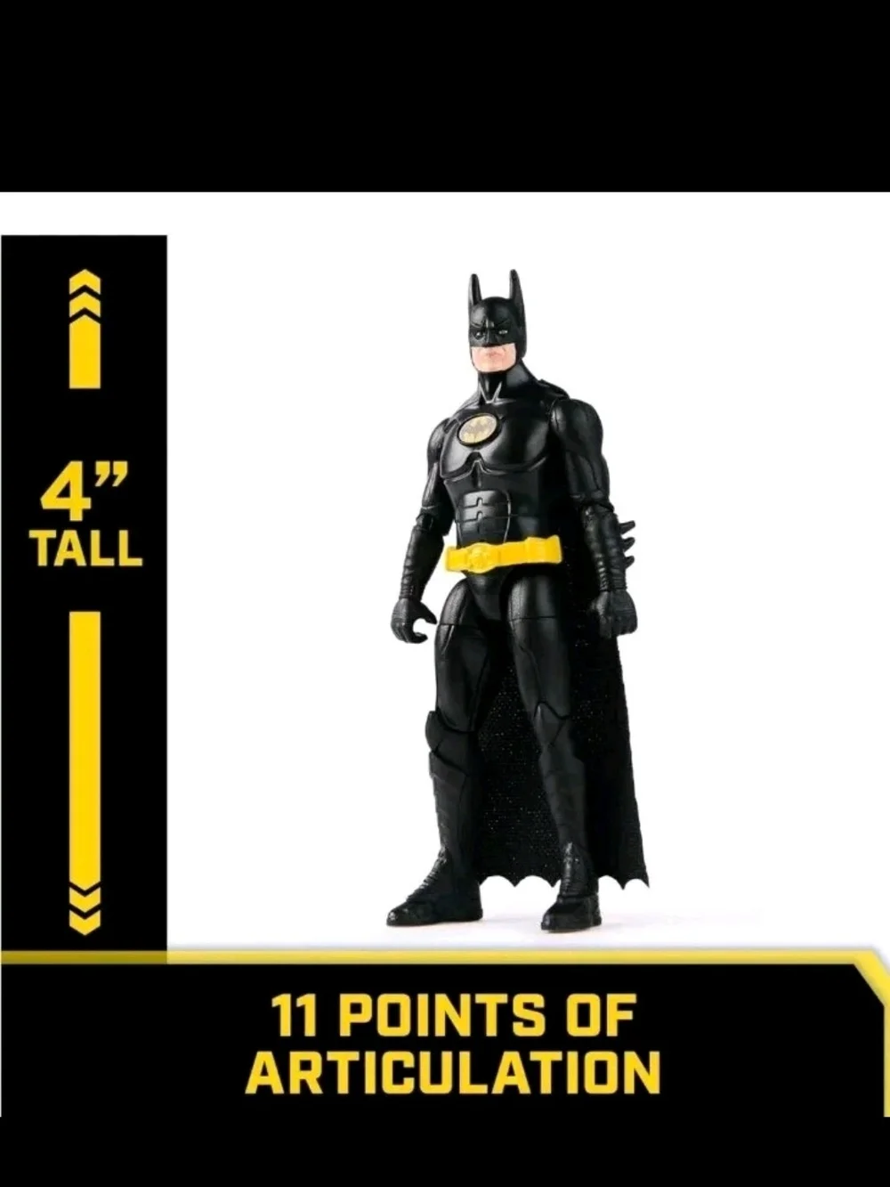 Batman Batwing Playset with Black Batwing and Black Batman Figure
